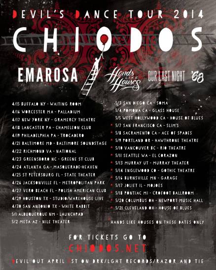 chiodos_tour